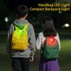 Pingente de Mochila Luz LED Luz de Bolsa com Múltiplos Modos de Iluminação Luz Noturna de Bolsa Compacta Acessório de Iluminação de Bolsa