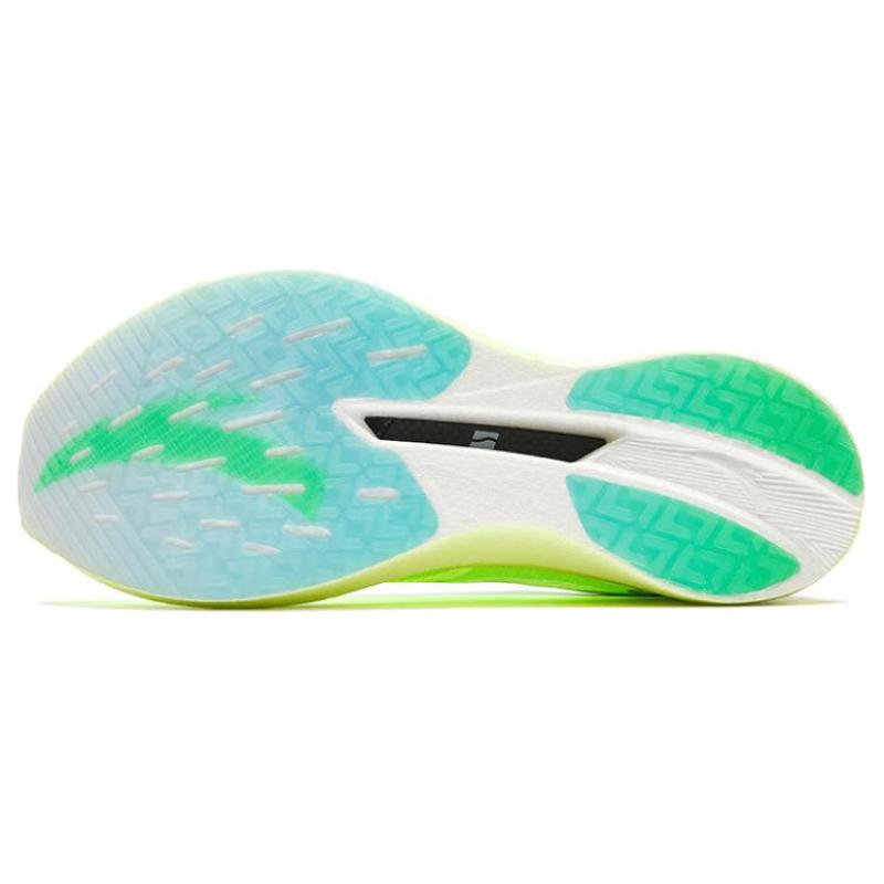 Anta C202 5 GT Shock Absorbers Low Top Marathon Running Shoes Men's Green Sneakers 112355560-11