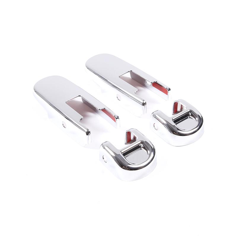 ABS Matt Black Car Hood Side Hinge Cover Decorative Stickers For Hummer H2 2003-2009 Car Exterior Accessories