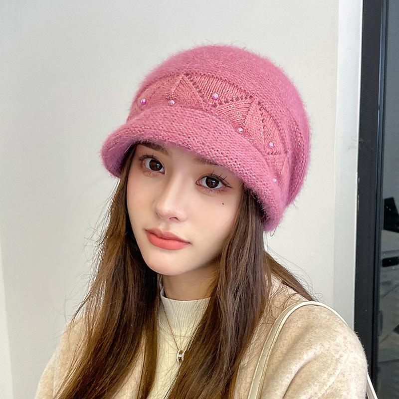 New Women Winter Hat Beanie Hat Warm Winter Cap for Female Casual Streetwear Knitted Hat