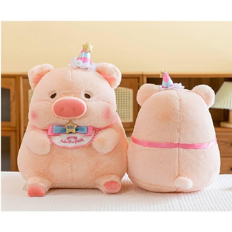 Adorable Lulu Pig Plush Toy Doll Super Soft Hugging Pillow Cute Gift For Girls