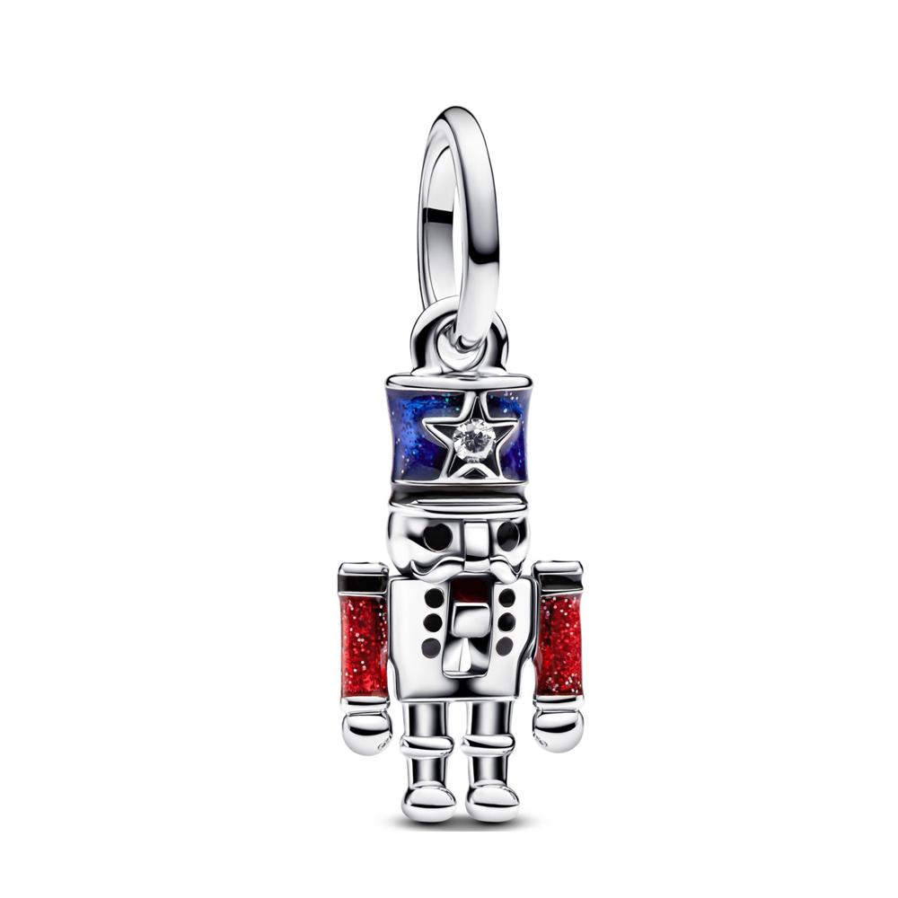 New Copper Robot Radio Biological Mirror Glass Crystal Ball Fine Charm Beads Fit For Original Bracelets Diy Women'S Jewelry