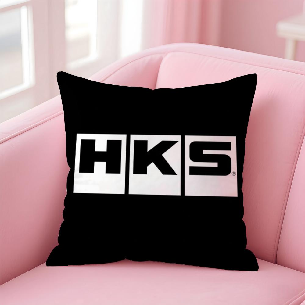 Fashion Performance Japanese Auto Brand HHKS Cushion Cover Pillow Case Soft Skin Friendly Fabric  Concealed Zipper