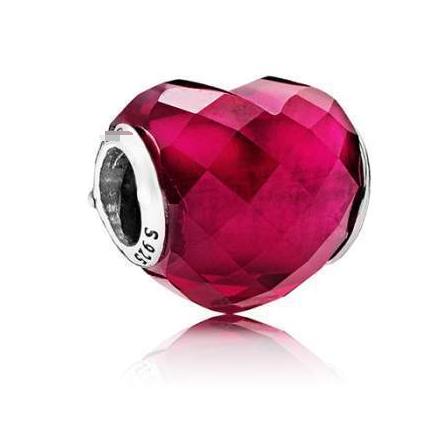 Authentic Metallic Multicolour Heart Charm Bead Charms Bead Charms Compatible With Authentic copper Bracelets Do It Yourself Women Jewellery Gift