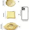 Metal Coaster, Luxury Creative Style, Golden Color, Embossed Craft, Suitable for Insulation, Tea Tray, Plate