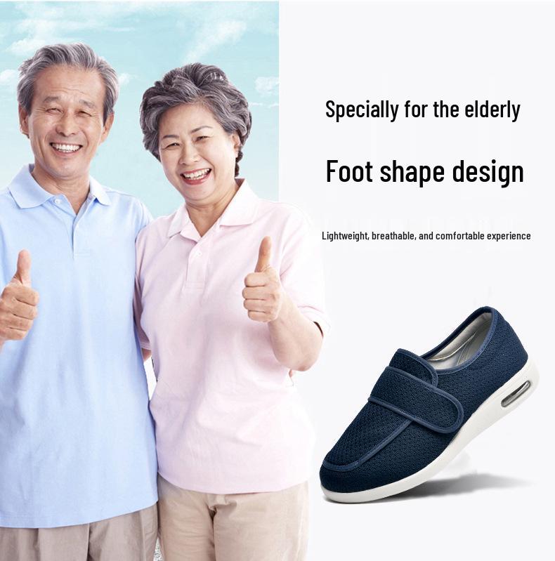 Healthy Step Adjustable Wide-Fitting Shoes for Seniors - Unisex