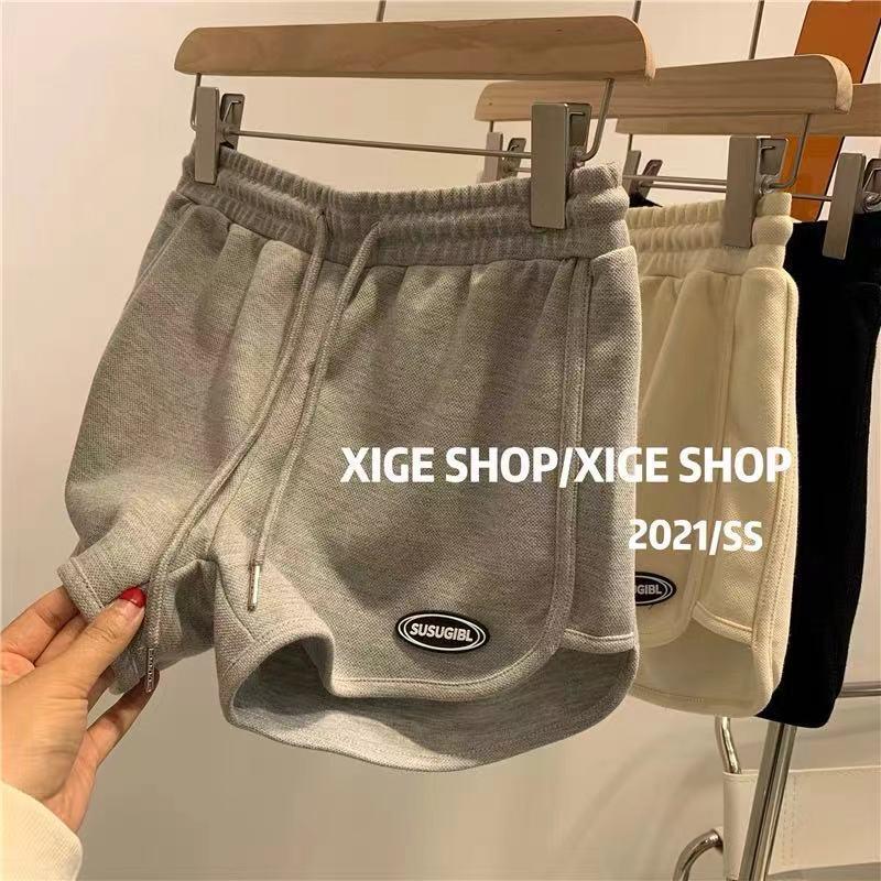 Women's Summer Korean Style Unisex Loose Slimming Shorts - Casual Wide Leg Sports Pants