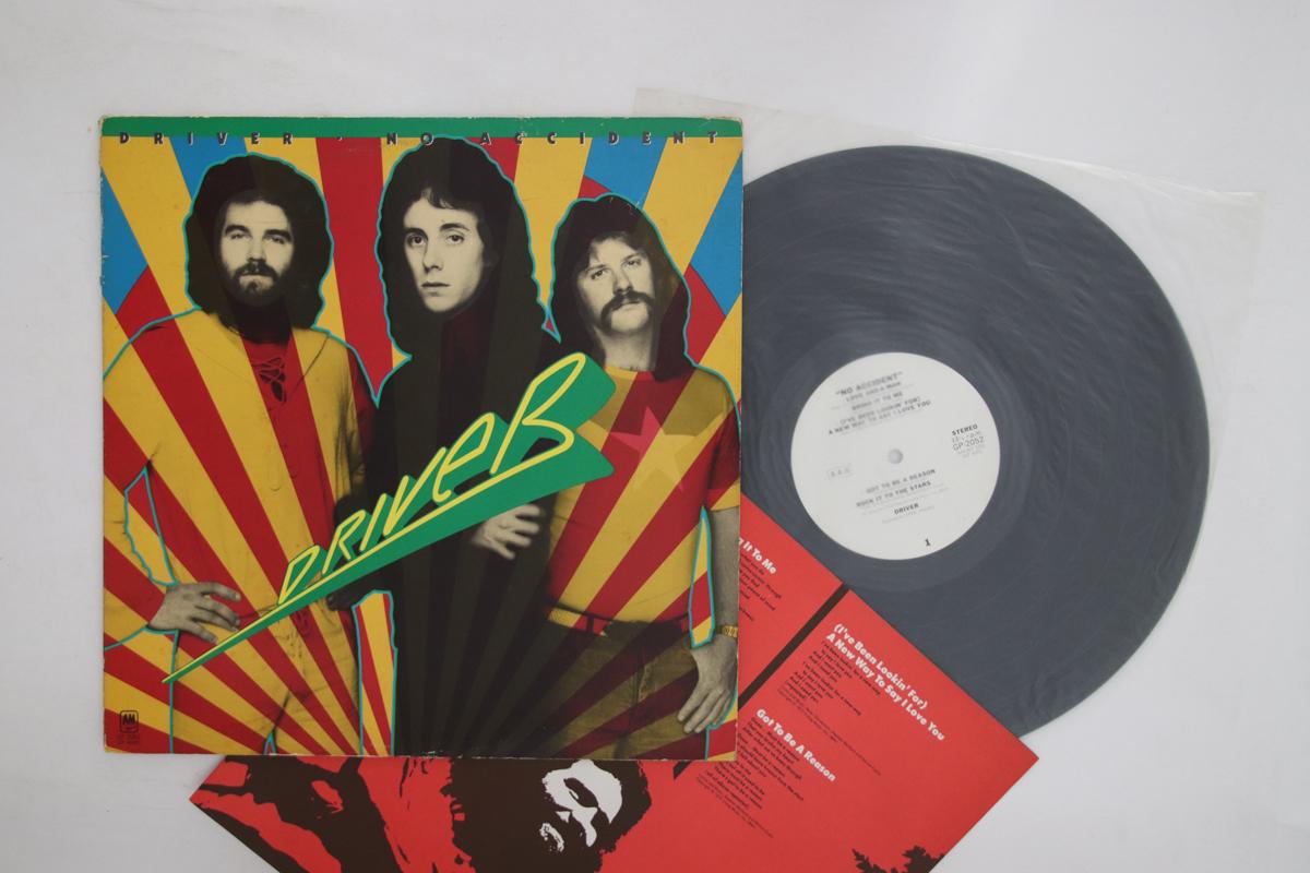 

LP Пластинка DRIVER - No Accident GP2052PROMO A&M 1977 Япония Рок Б/у