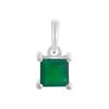 Silver Pendant with Agate 0.617ct (2207962)