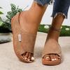 Women's Platform Slippers New Summer Simple Fashion Fish Mouth Wedge Slippers in Stock