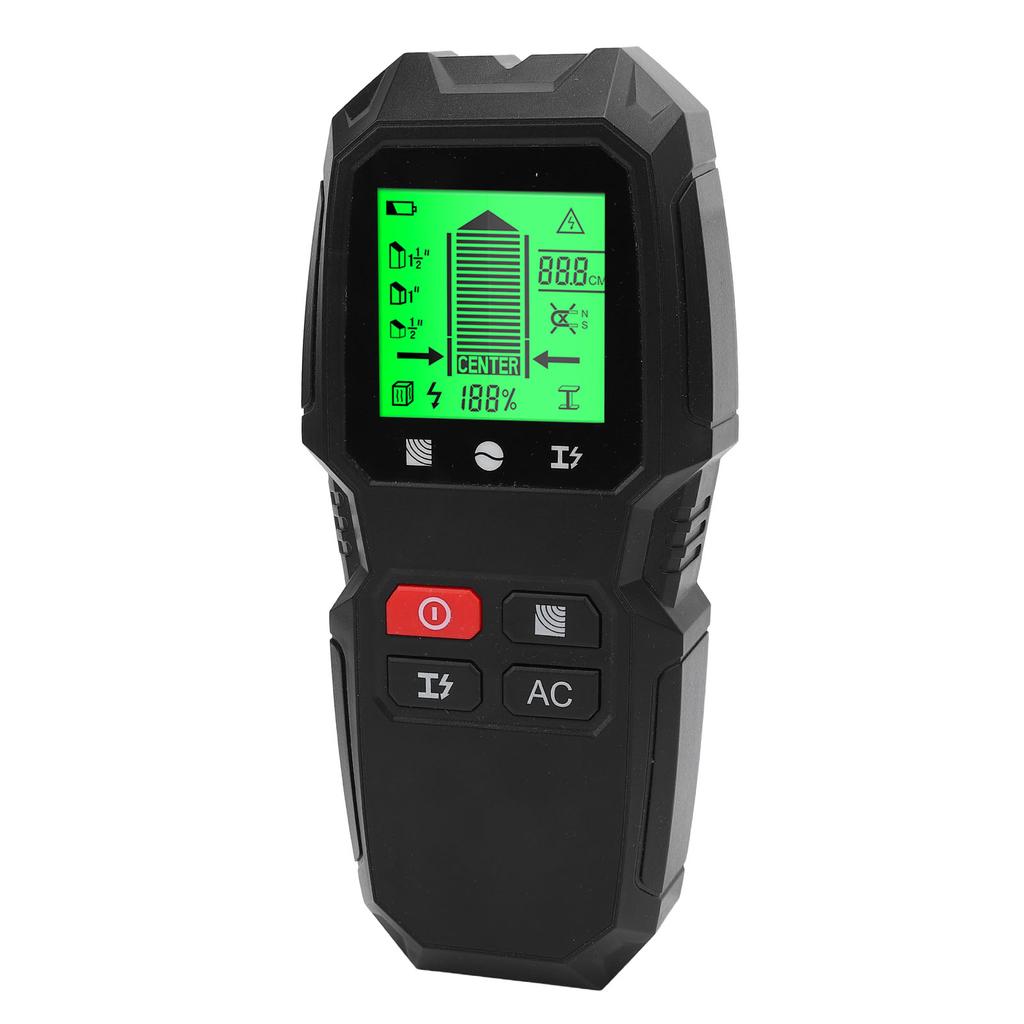 Wall Scanner Handheld LCD Display Multifunctional High Accuracy 5 In 1 Stud Detector for Metal Wood