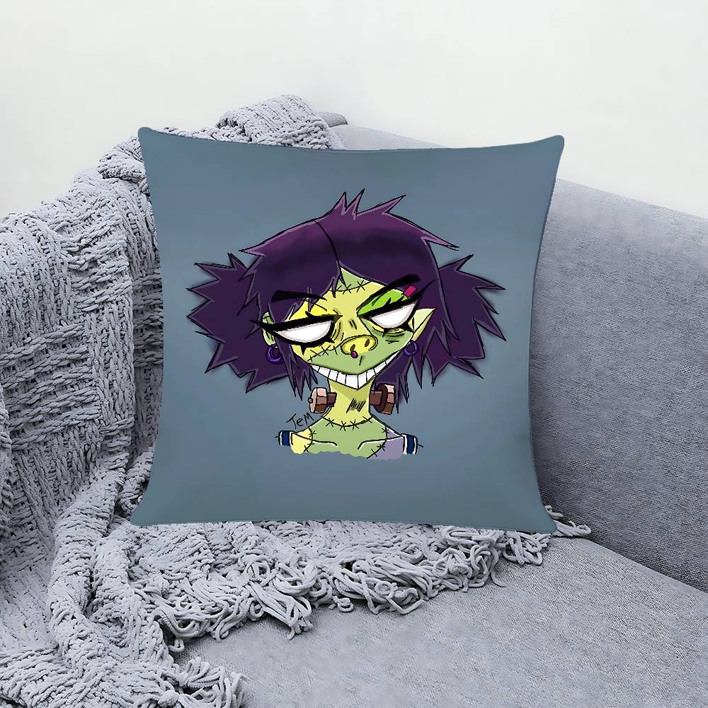 A-Mindless Self Indulgence-S Pillow Case Cushion Cover Soft Cute Throw Pillow Case For Car Sofa Pillowcase Polyester With Zipper