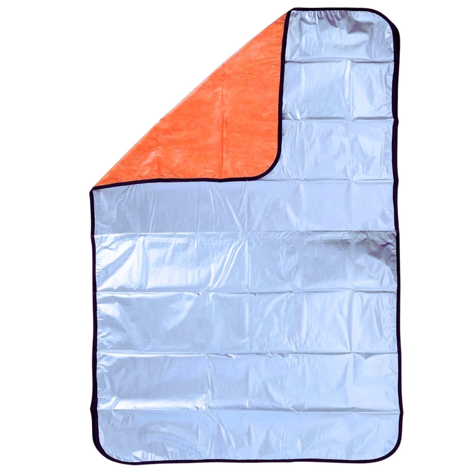 

EMIRAIZE Выживание Алюминий Алюминий Катастрофа Холод Однослойное Покрывало, Покрывало, НАСА, 4-слойное Покрывало, Тихое, Предотвращение, Защита, Большое,