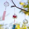 High Quality Japanese Style Fireworks Wind Chimes Creative Pendant Glass Cover Birthday Present Beautiful Home Decorations