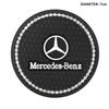 2Pcs PVC Water Cup Mat Car Coaster Anti Slip Pad Accessories For Mercedes Benz AMG GLE GLS CLS GLC CLA GLA GLK ML C197 R231 W167