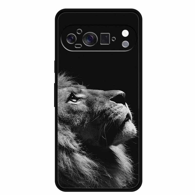 Soft Cover For Google Pixel 10 Pro Case Silicone Gradient Marble Cool Wolf Funda Cover for Google 10 Pro Pixel10 Pro Capa Coque