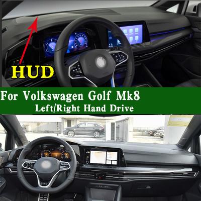 For Volkswagen VW Golf Mk8 GtI - Dashmat Dashboard Cover Trument Panel Sunscreen Pad Dash Mat Anti-Dirt Ornaments