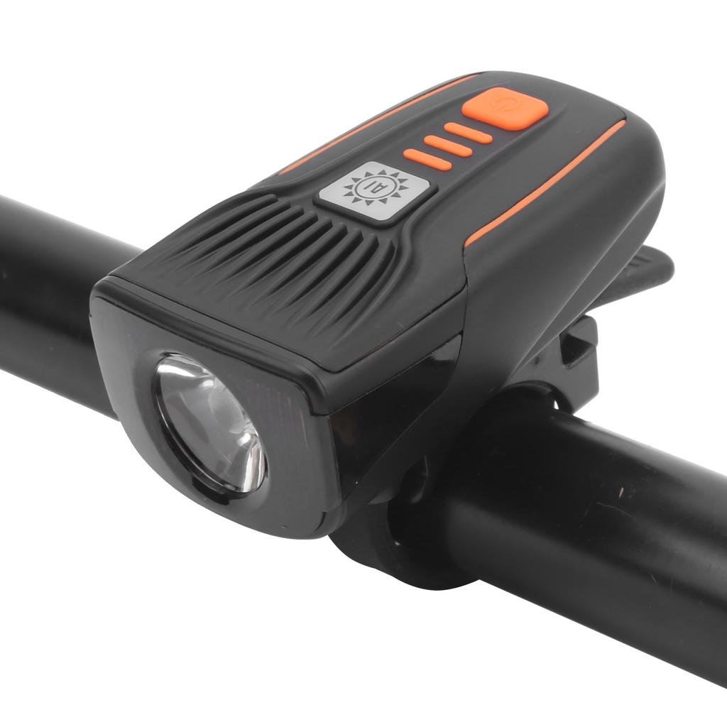 Bike Front Light Flashlight Set Bicycle Rechargeable LED Headlight Riding Accessory