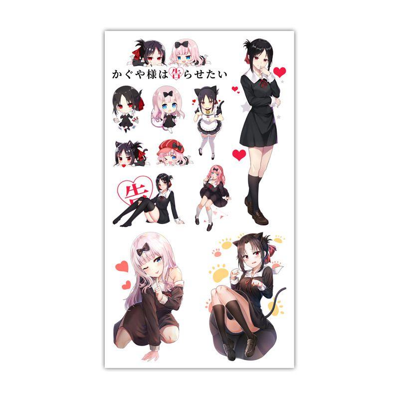 Anime Tattoo Mini Posted Tomorrow Ark Creative Personality Sticker Sticker Gift