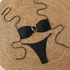 Modischer und sexy zweiteiliger Damen-Bikini-Badeanzug