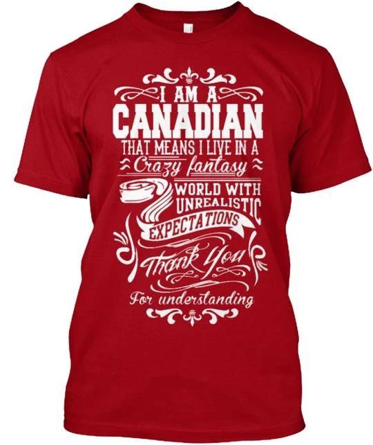 

I Am A Canadian TTshirt Made in the USA Size S to 5XL S