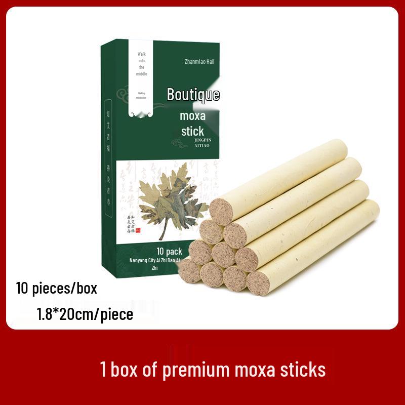 Antique Bronze Copper Moxibustion Stick for Home - Portable Moxa Box