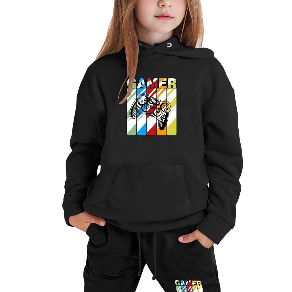 Chlapci Dívčí tepláky Oblečení Mikina s kapucí Tepláky na jogging Tepláky Set Módní outfit