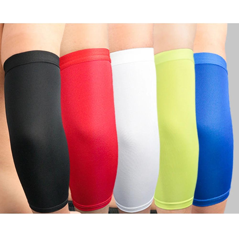 1Pcs Breathable Quick Dry Uv Protection Running Arm Sleeves Basketball Elbow Pad Fitness Armguards Sports Cycling Arm Warmers