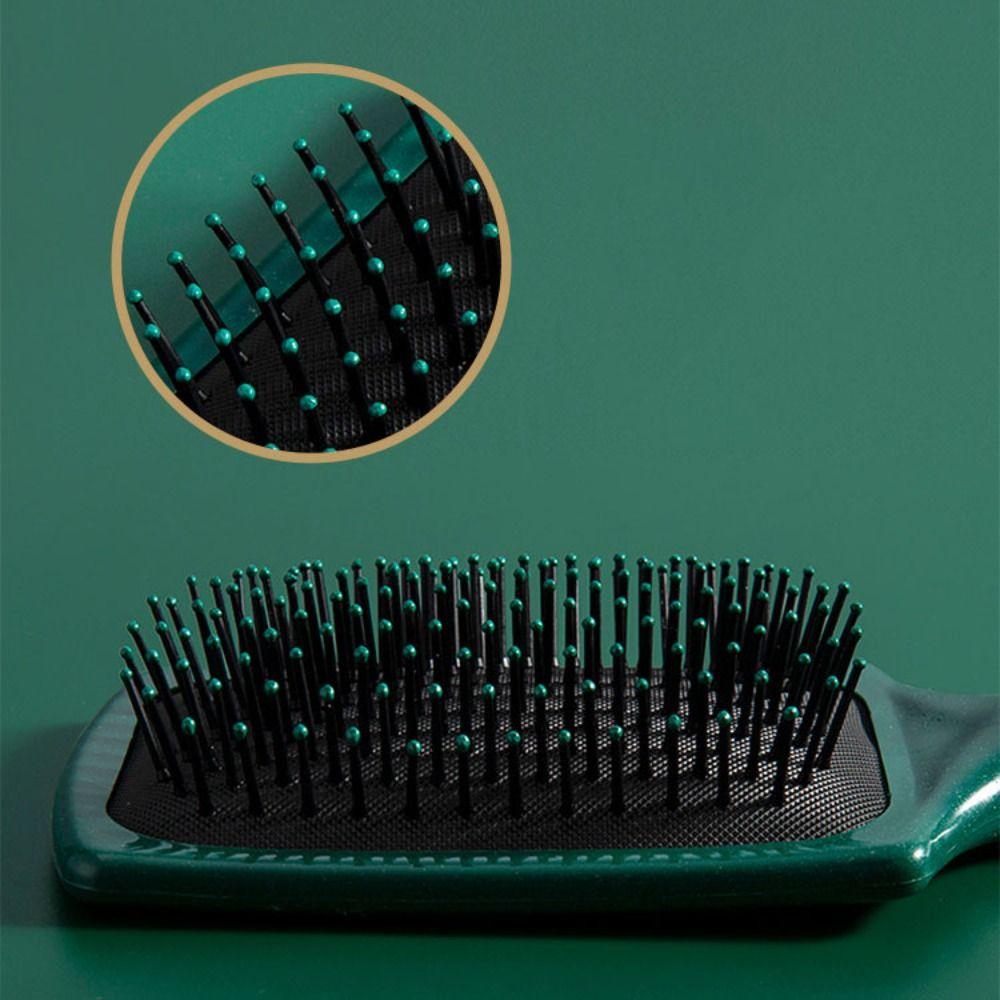 Anti-static Scalp Massage Comb Green Series Hair Styling Tool Fashion Air Bag Comb  Salon Home