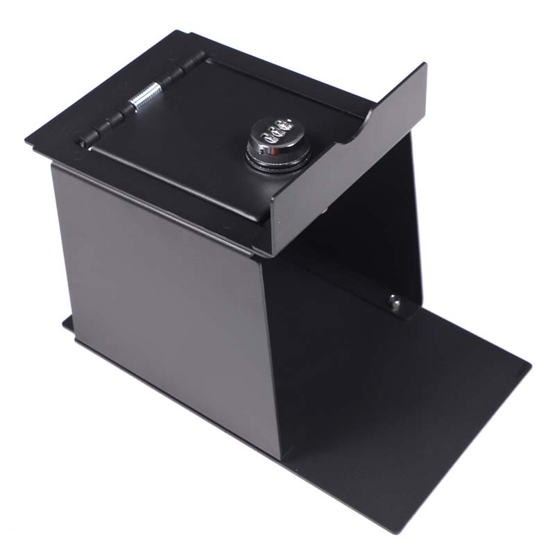 For HUMMER H3 H3T 2005-2009 Aluminum alloy Car Password Lock Security Safe Box Armrest Storage Privacy Protection Accessories