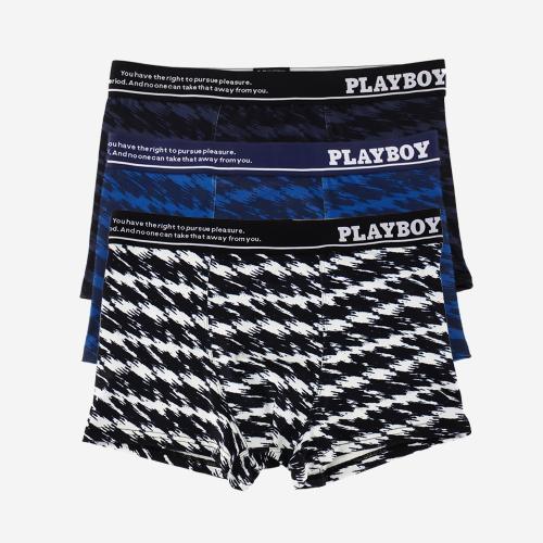 

[Playboy] Новый набор из 3 штук камуфляжных трусов [Отправка из Кореи] 100% Оригинал 90