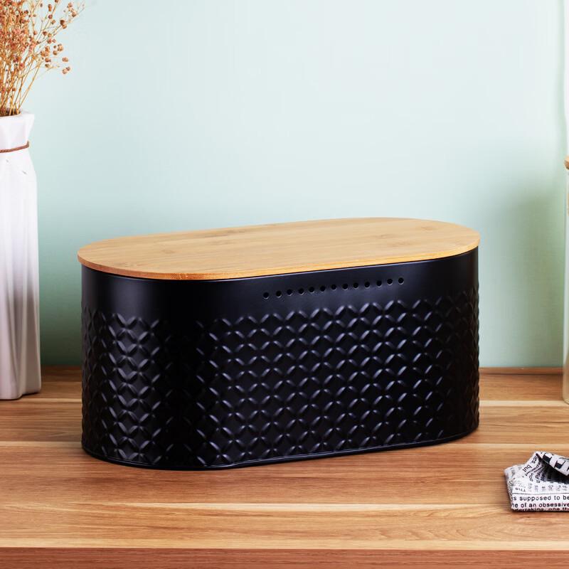 Square Metal Bread Box