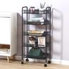 5-Tier Mobile Storage Shelf