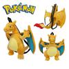 Cute Cartoon Backpack With Gengui And Charizard For Kids, Plush Toy Bag For Kindergarten