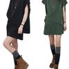 Korean Style Women's Summer Casual Sports Suit - T-shirt & Short Skirt Two-Piece Set