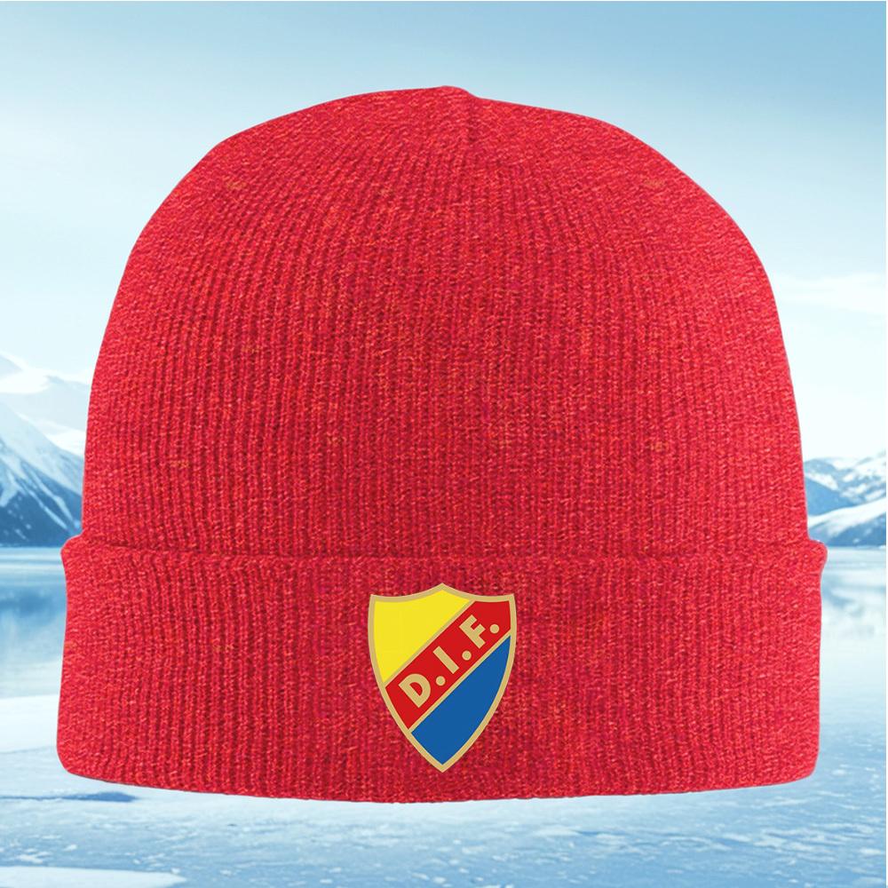 Shield with letters design Men Women Unisex Knitted Hat Beanie Pullover Cap Winter Thermal Warm Christmas Outdoor Cycling Hiking