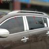 For Kia Sportage 2010 2011 2012 2013 2014 Stainless Steel Upper Window Frame Sill Trim Molding Garnish Strip Car Accessories