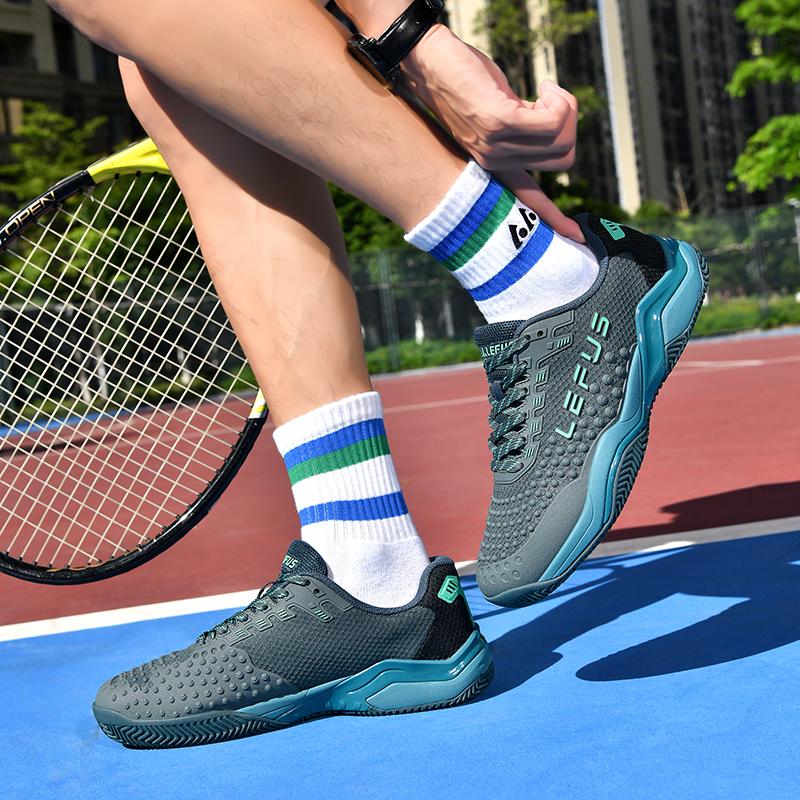 LEFUS Unisex Athletic Shoes Lightweight Badminton Shoes Table Tennis Shoes Golf and Tennis Shoes Women Shoes