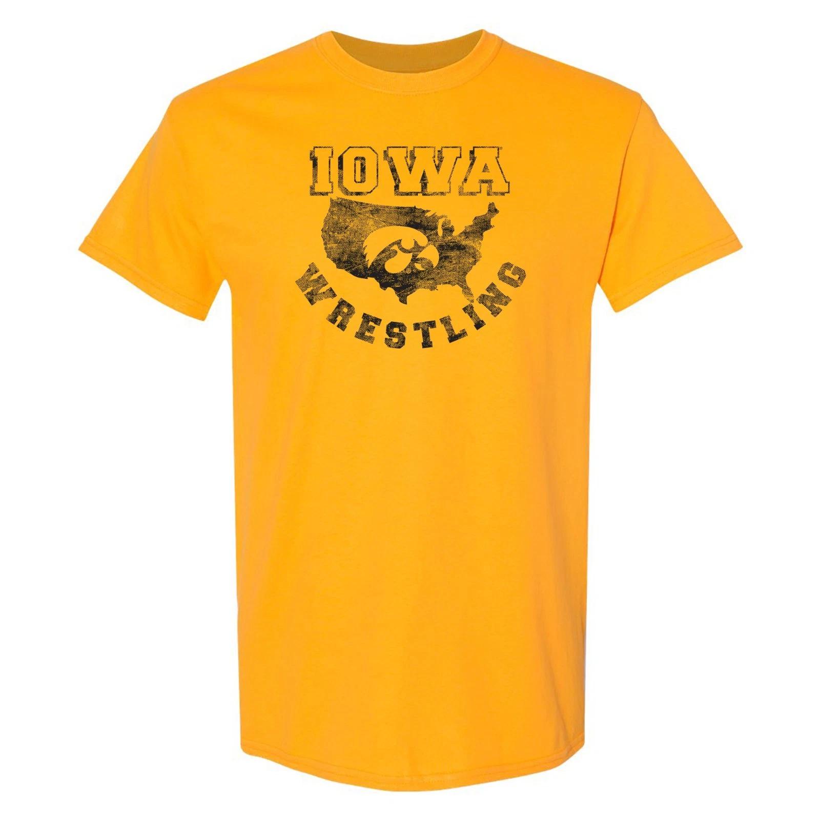 Iowa America Wrestling - Official NCAA University Sports T-Shirt M