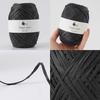 Raw Wool Paper Extra 30g Made In Black Yarn, Thick, (approx. 77m), 100% Paper, Japan, 5-Ball Set, 13.