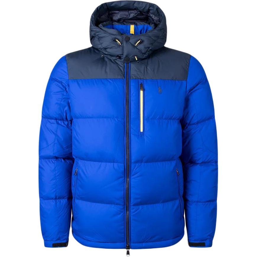 

Polo Ralph Lauren Куртка мужская с капюшоном на молнии, с длинным рукавом, вышитым логотипом, синяя 710914237-002 XXL