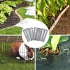 Heavy Duty Verzinkte U-Vormige Tuinpennen Landschap Grondpennen Grasmatpennen Gazon Barrière Bevestigingspennen Schutting Grondnagels