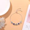 Korean Style Zircon Flower Bracelet for Women - Trendy, Simple, Personalized Design