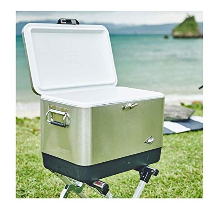 Coleman Cooler Stand, Folding, 1705862, Silver