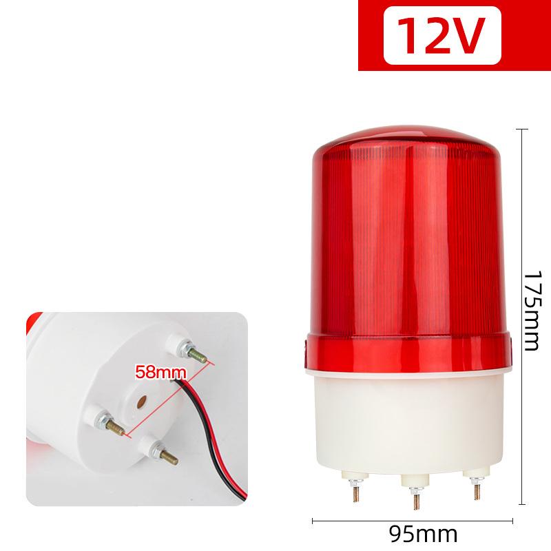 

Strobe Signal Warning Light 12V 24V 220V Br-105 Siren Sound And Rotl Warning Light Lamp Warning With Buzze 12V