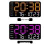 Horloge numérique multifonctionnelle: Montable au mur ou Autoportant, Affichage Simple (Modèle 6659)