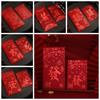 Cartoon Red Envelope Traditional New Year Money Red Envelope for 6pcs Party Gifts