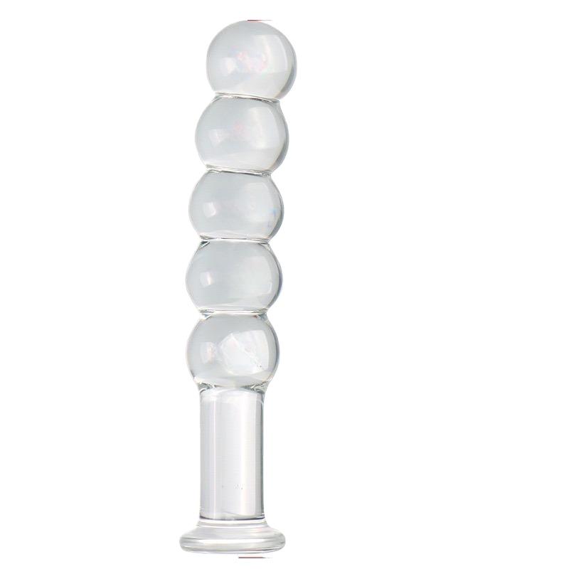 Glass Crystal Quantity 5 Beads Shape Wand Quantity Plug