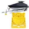 Trailer Tongue Jack Wheel Dock Heavy Duty Portable Prevent Wheel Sinking Caster Chock for Trailer Sp