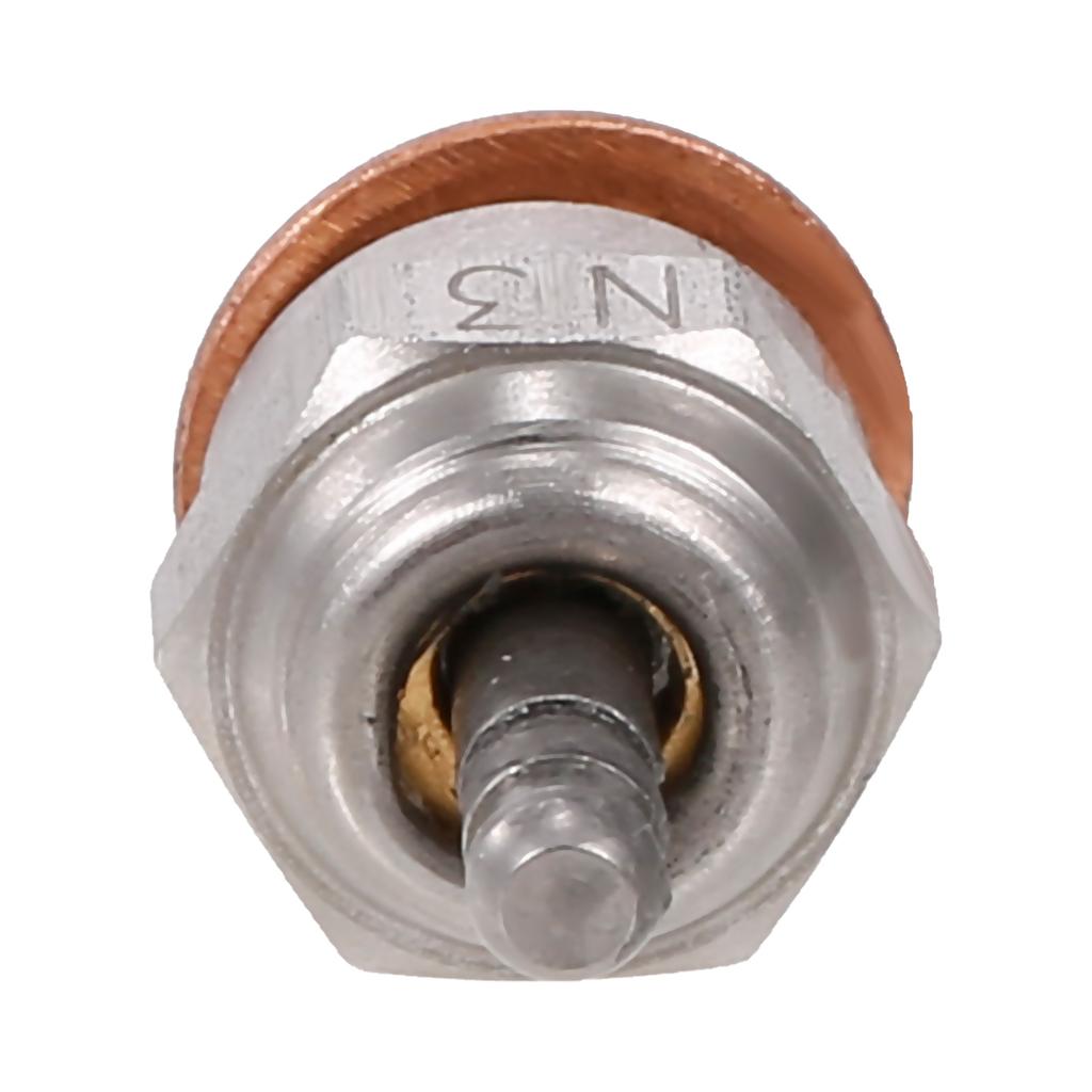 5 STÜCKE N3 Stahlstecker Glühkerze RC Motorteile für Motoren RC Truck Kompatibel mit Redcat Hsp Hpi